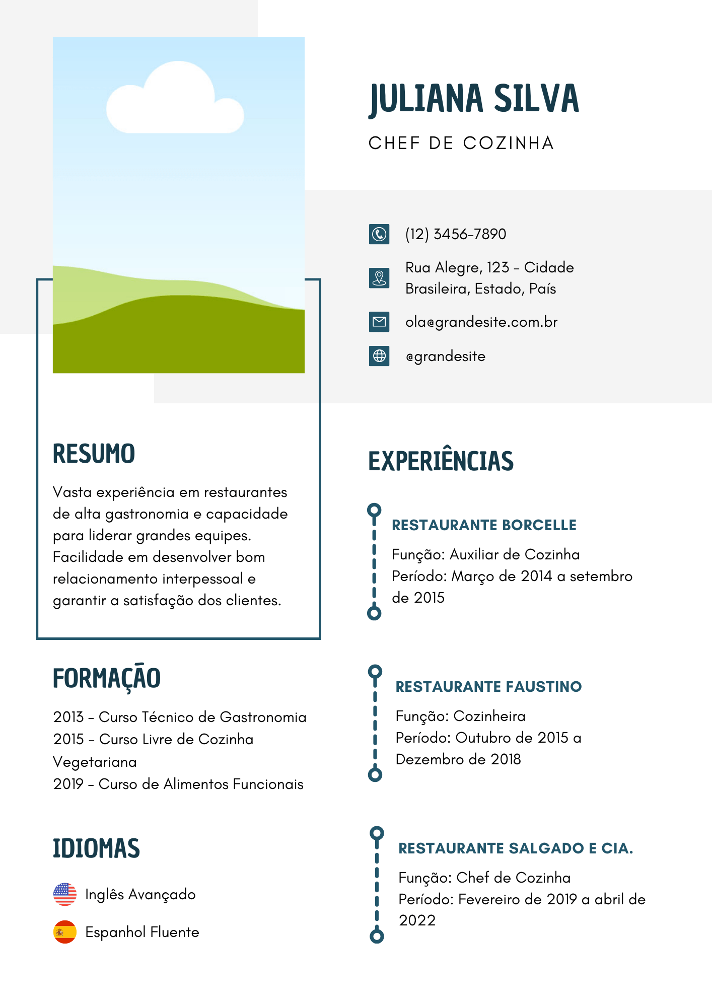 Modelos De Curriculum Vitae Como Fazer O Seu Cursos E Dicas